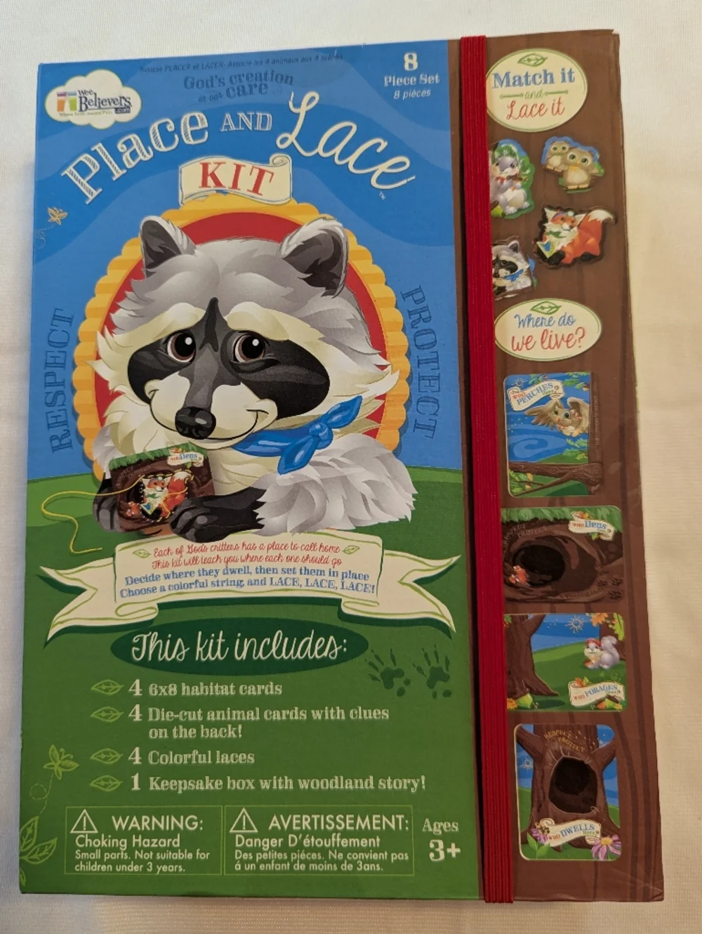Place And Lace Kit 8 Piece Set Brand New Sealed